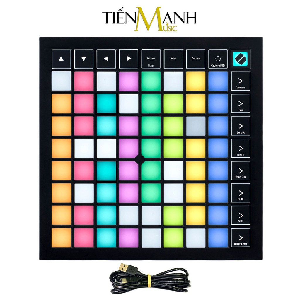 Novation Launchpad X MK3 Bàn phím sáng tác - Sản xuất âm nhạc Producer Grid Controller for Ableton Live