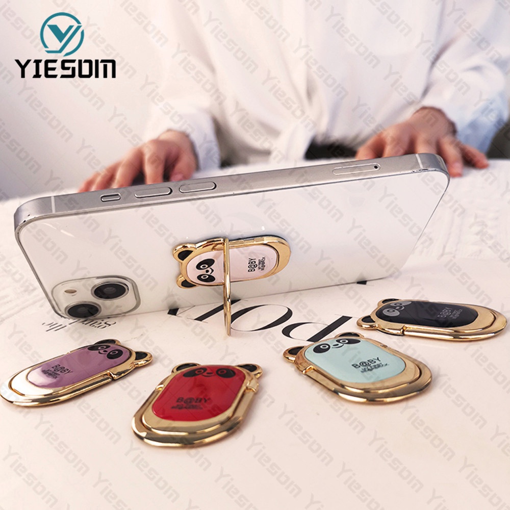 Vòng Nhẫn Giá Đỡ Điện Thoại Đa Năng Hình Gấu Hoạt Hình