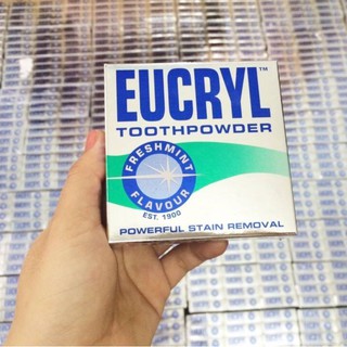 Bột Tẩy Trắng Răng Eucryl Tooth Powder