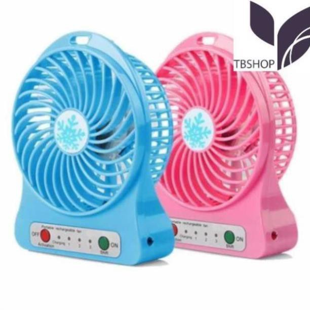 Quạt Sạc Tích Điện USB mini Fan