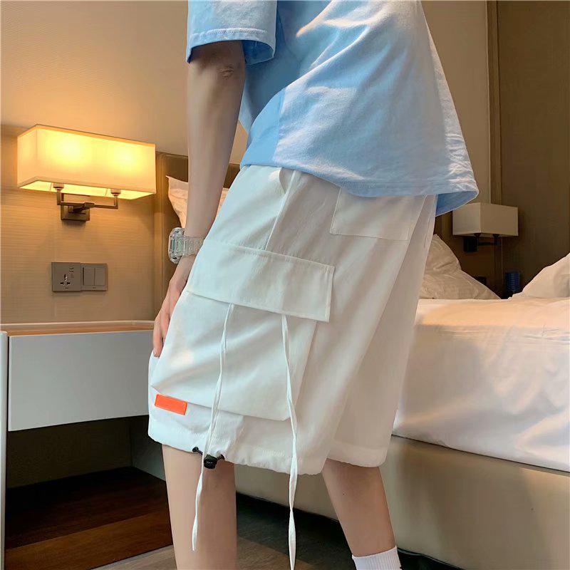 Quần short thể thao ống rộng phong cách hàn quốc dành cho nam