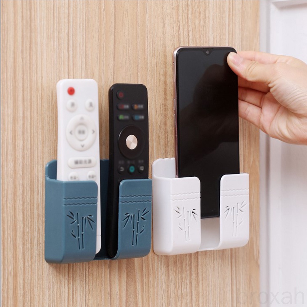 Hộp đựng điều khiển từ xa / điện thoại gắn tường bằng nhựa tiện dụng