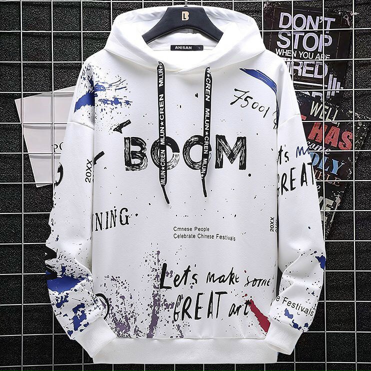 Áo Khoác Hoodie BOOM Phối Màu Cực Chất Sweater Cao Cấp Bền Màu 1Kenz | BigBuy360 - bigbuy360.vn