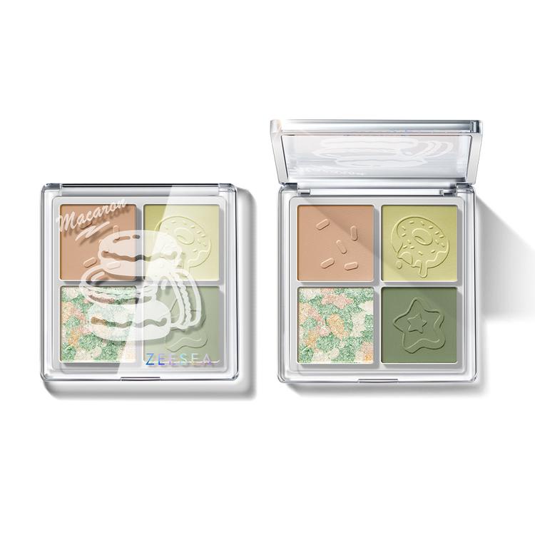 Bảng phấn mắt ZEESEA 4 màu sắc trọng lượng 4g | BigBuy360 - bigbuy360.vn