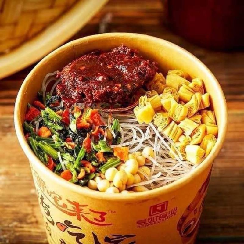 MIẾN TRÙNG KHÁNH CHUA CAY THÙNG 6 HỘP