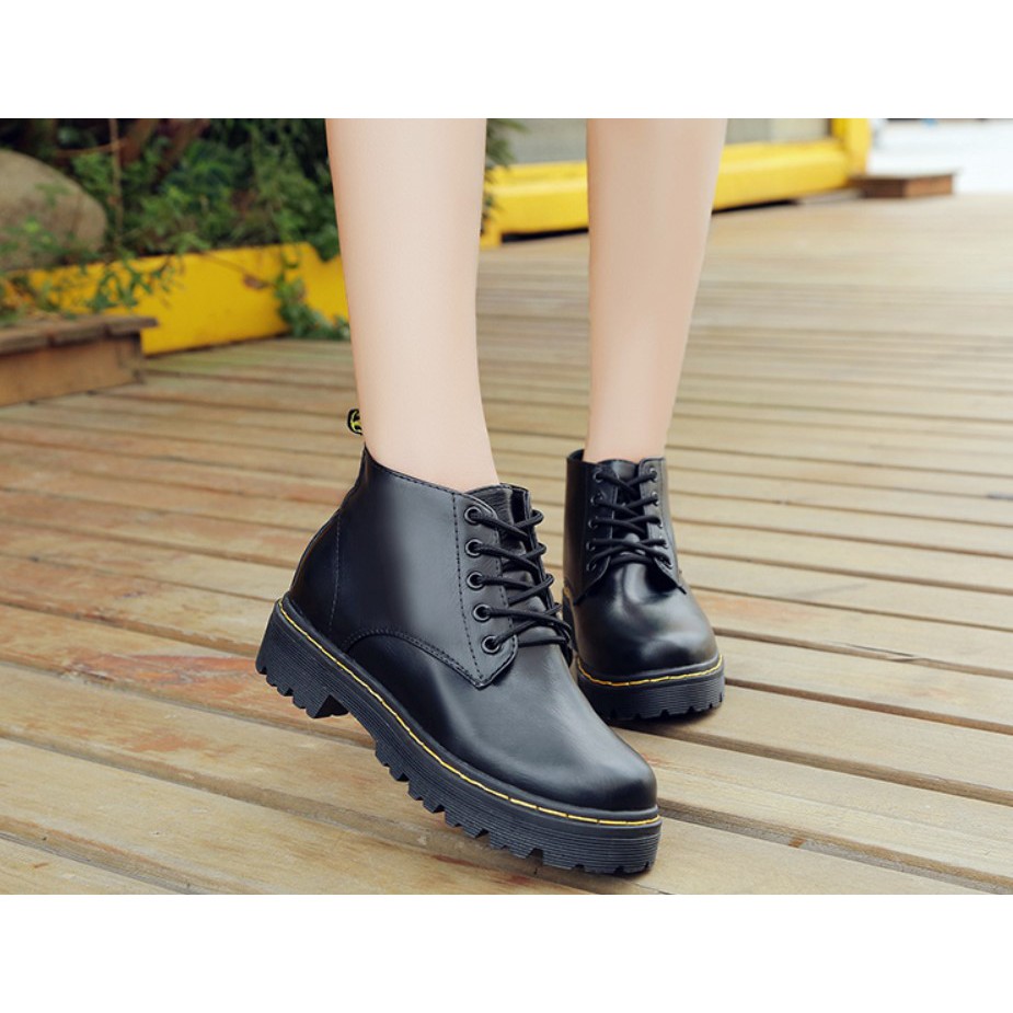 Giày oxford nữ cao cổ giày nữ học sinh giày ulzzang phong cách mới nhất