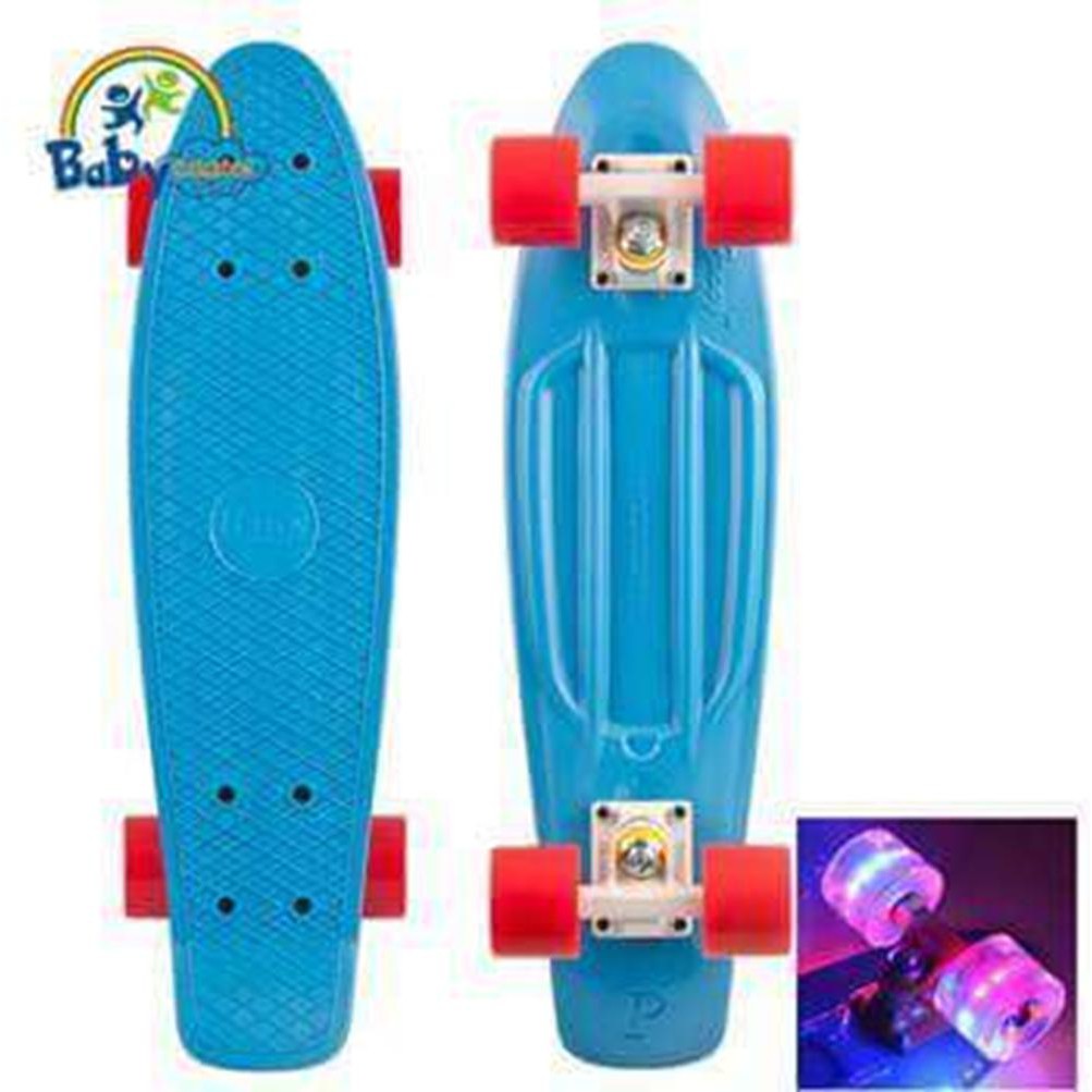 Ván trượt Skateboard thép nguyên khối Bánh 3 lớp Kamitoy - MS