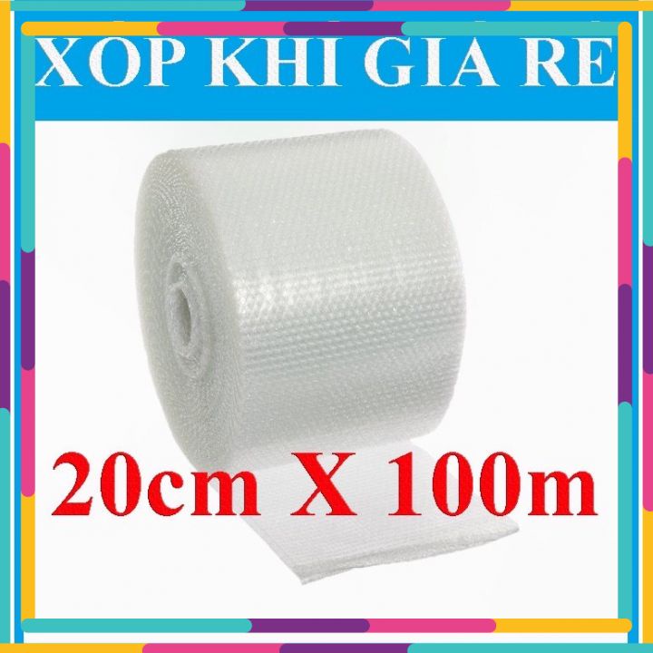20 x 100 mét Xốp chống sốc, xốp hơi, xốp nổ, bong bóng khí chống sốc bọc hàng