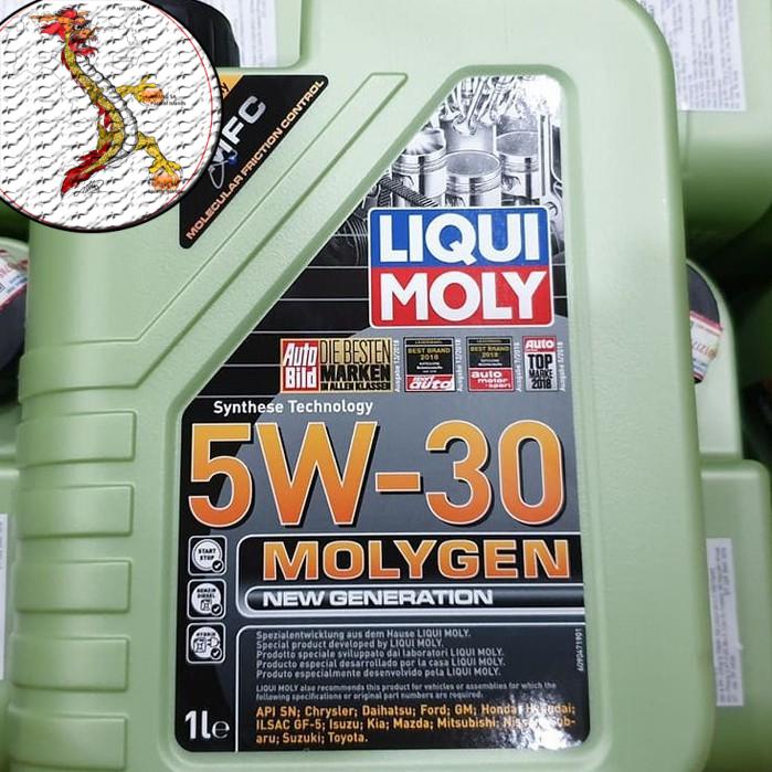 [FreeShip] Dầu Nhớt Xe Tay Ga Liqui Moly 5w30 MolyGen 1L, nhớt xe ga Liqui 5W30 tổng hợp 100% giúp xe máy tiết kiệm xăng