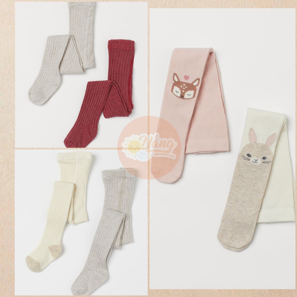 Set Tất Vớ Dài Cho Bé Thu Đông - Chất Liệu Thoáng Không Hôi Chân Có Họa Tiết SĂN SALE Hờ Mờ