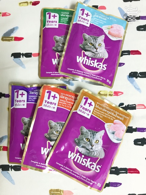 Thức ăn pate cho mèo trên 12 tháng Whiskas 85gr