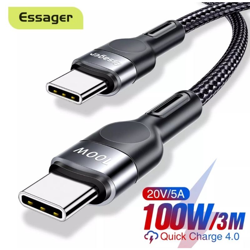 Cáp sạc Essanger Quick charge Type C