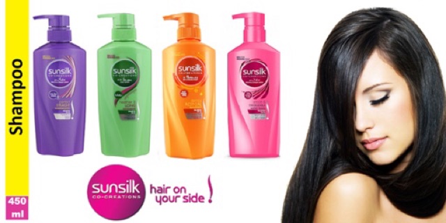 Dầu gội, xả Sunsilk Thái Lan 450ml