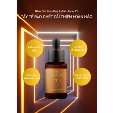 Toner tẩy tế bào chết nhẹ nhàng Mona Frema MPA 3.5 SteroPeel EXFOLI-Toner 15% 30ml thúc đẩy thay mới làn da mịn màng