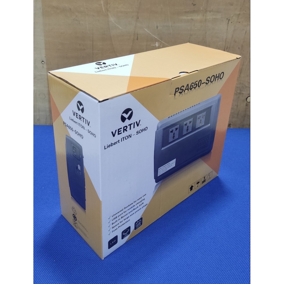 Bộ lưu điện Vertiv 650VA - Model: PSA650-SOHO