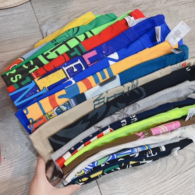 Áo phông Mỹ  tuyển chọn đẹp, hàng mới chất liệu cotton thấm hút mồ hôi.