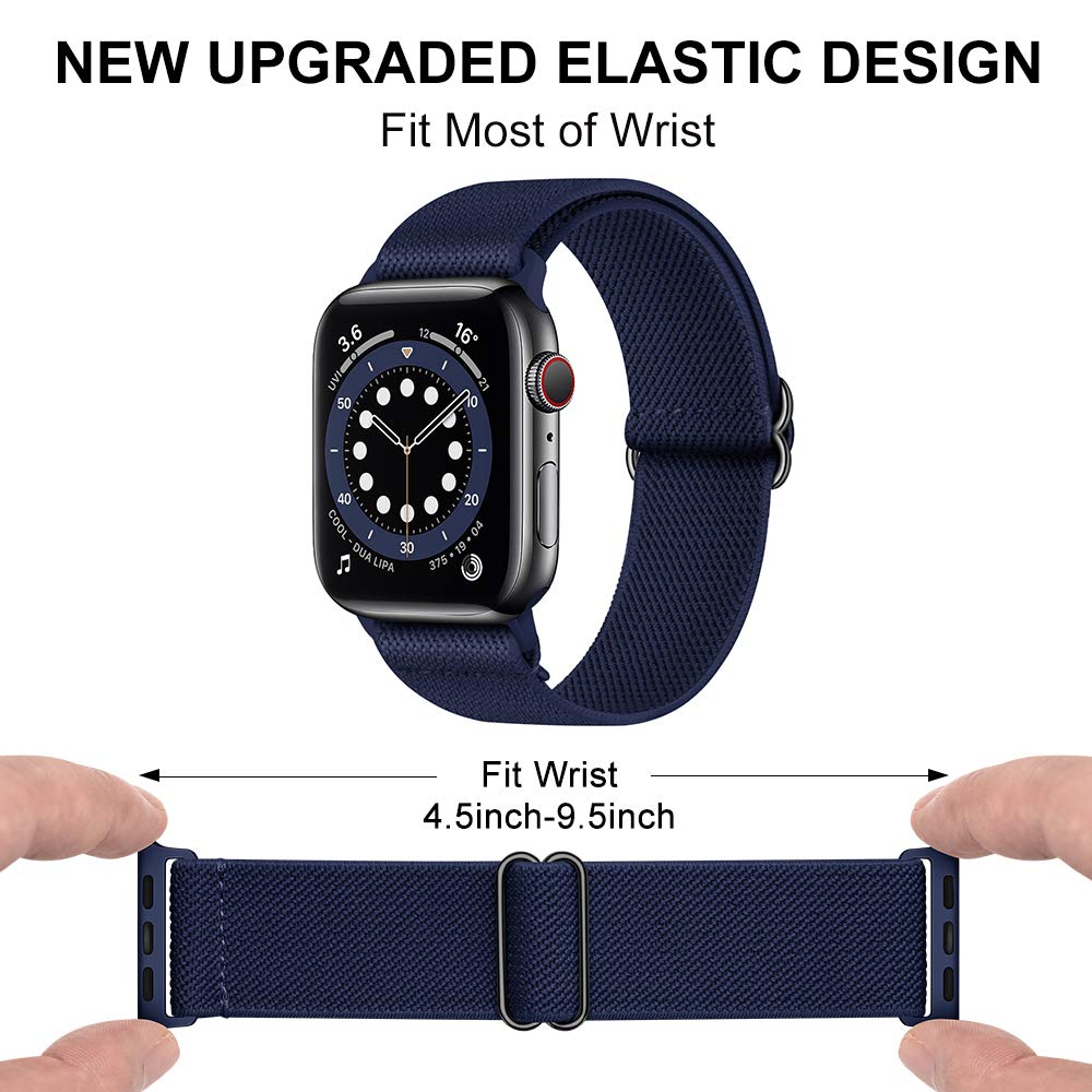 Dây Đeo Nylon Cho Đồng Hồ Thông Minh Apple Watch Iwatch Series Se 6 5 4 3 2 1 44mm 40mm 38mm 42mm