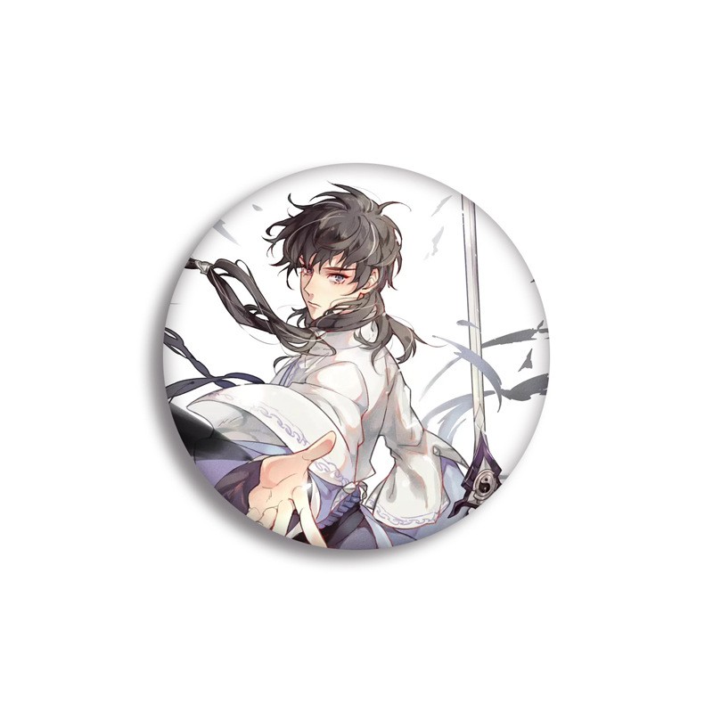 (nhiều mẫu) Huy hiệu cài áo IN HÌNH Albireo game chibi dễ thương xinh xắn