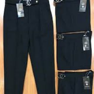 Quần baggy đai chữ C