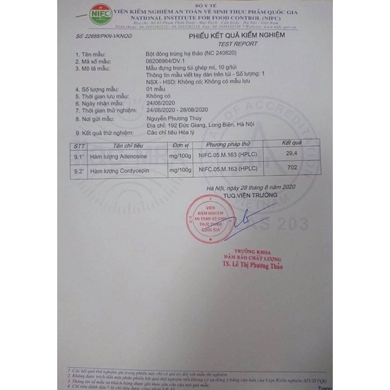 Đông Trùng Hạ Thảo Sấy Thăng Hoa Cao Cấp  Chính Hãng