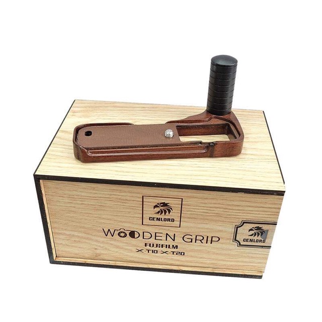 Báng cầm tay Handgrip gỗ Cenlord cho Fujiffilm XT1, XT2, XPro2, XT10, XT20