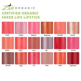 Son sheer Zuii Organic [Mỹ phẩm hữu cơ]