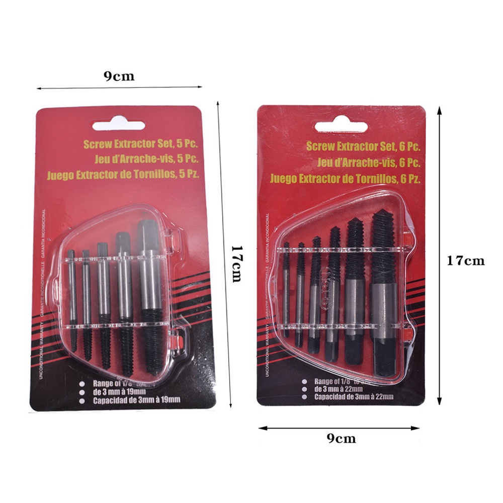 Bộ 5/6 Dụng Cụ Tháo Ốc Vít Bị Hỏng