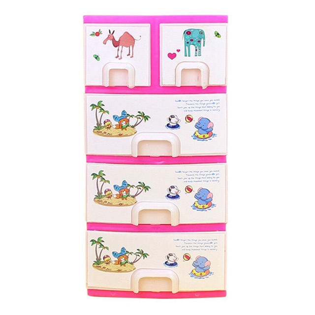Bộ Tủ 05 ngăn kéo cho búp bê