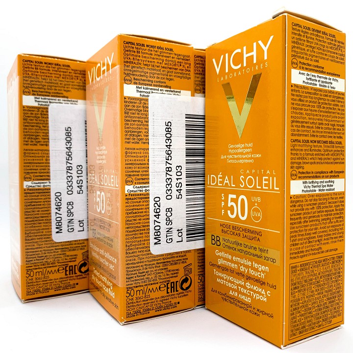 kem chống nắng vichy Ideal Soleil Mattifying Face Fluid – Dry Touch SPF50+ 50ml