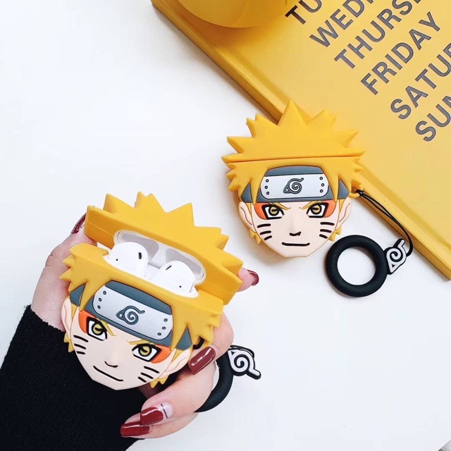 Ốp tai nghe không dây AirPod / AirPods hình Naruto