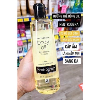 Dầu dưỡng da Body oil Neutrogena