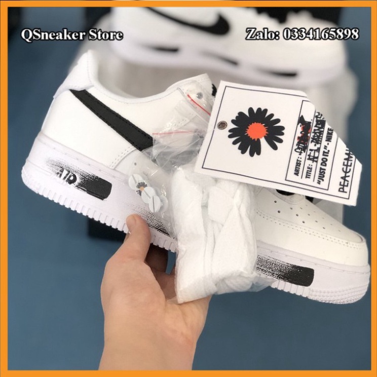 Giày Thể Thao Air Force 1 Low x G-Dragon – Peaceminusone Para-Noise 2.0 Tróc Sơn Fullbox - Hàng mới về