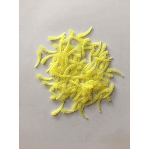 50 Đầu trộn silicon vàng nha khoa - 100 đầu vòi nhỏ