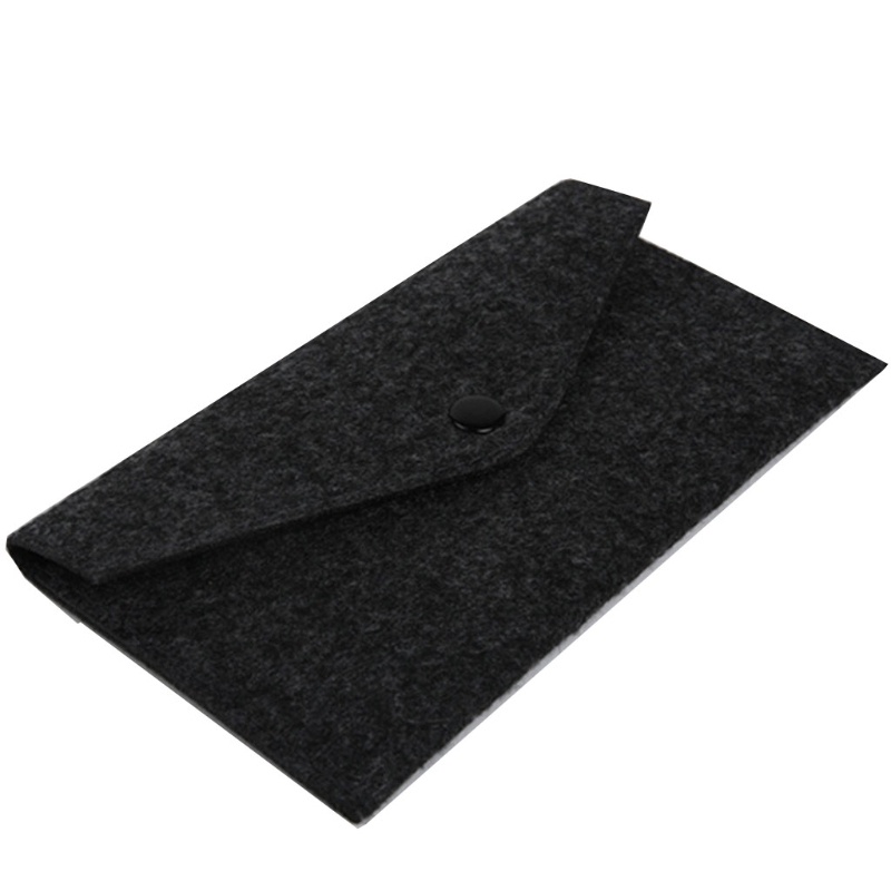 Ví Vải Nỉ Màu Trơn Có Ngăn Đựng Thẻ Tiện Dụng Cho Nam Nữ Màu Sắc