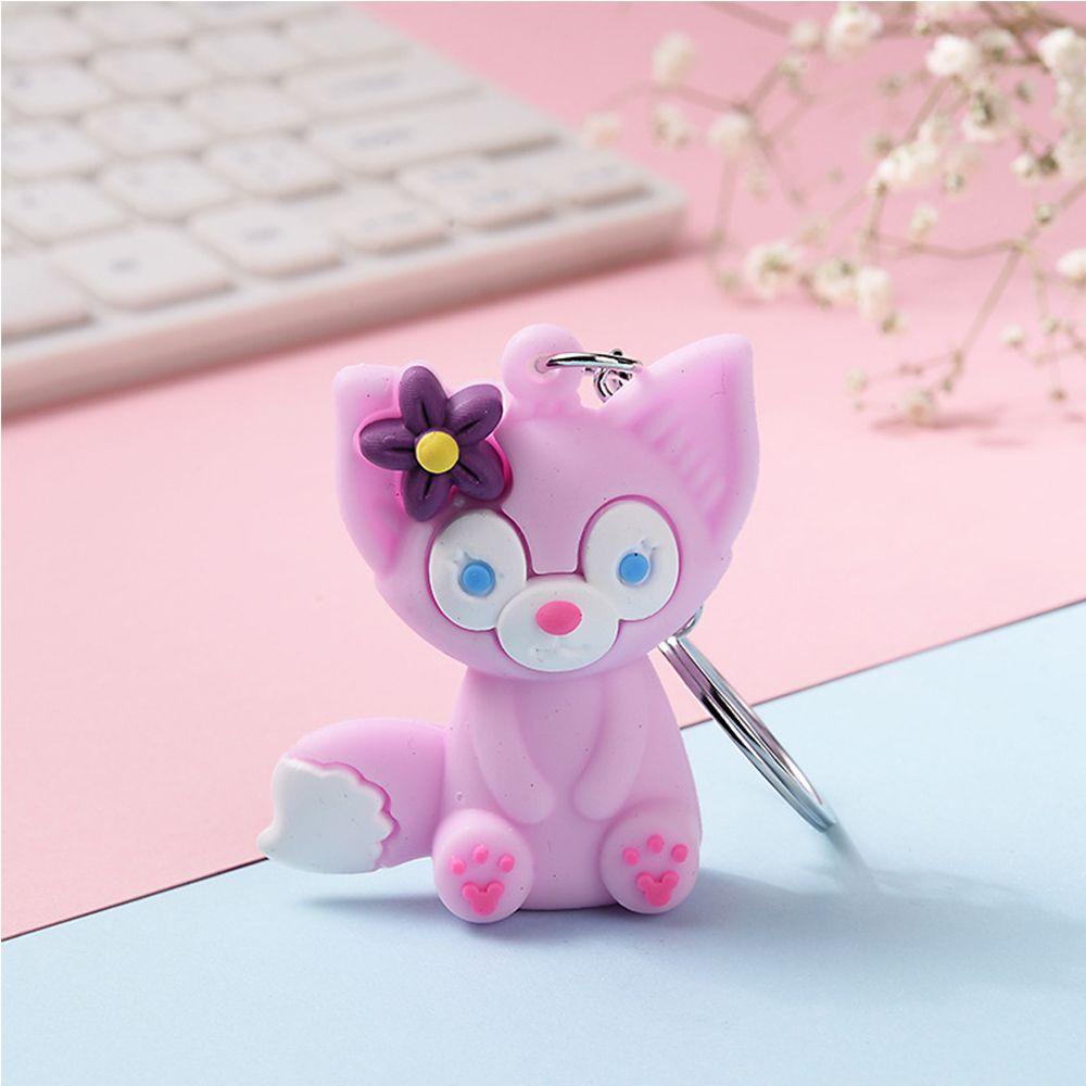 LANFY Móc Khóa Silicone Đơn Giản Thời Trang Cho Nữ