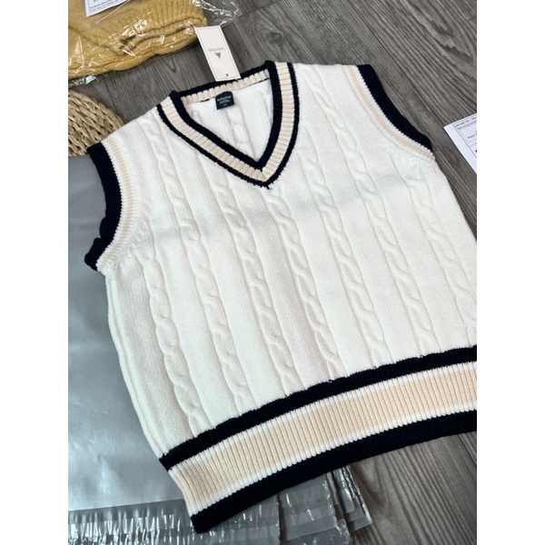 [Ảnh thật] Áo gile len lông cho bé quả trám màu sắc bắt mắt cực đẹp 10-22kg