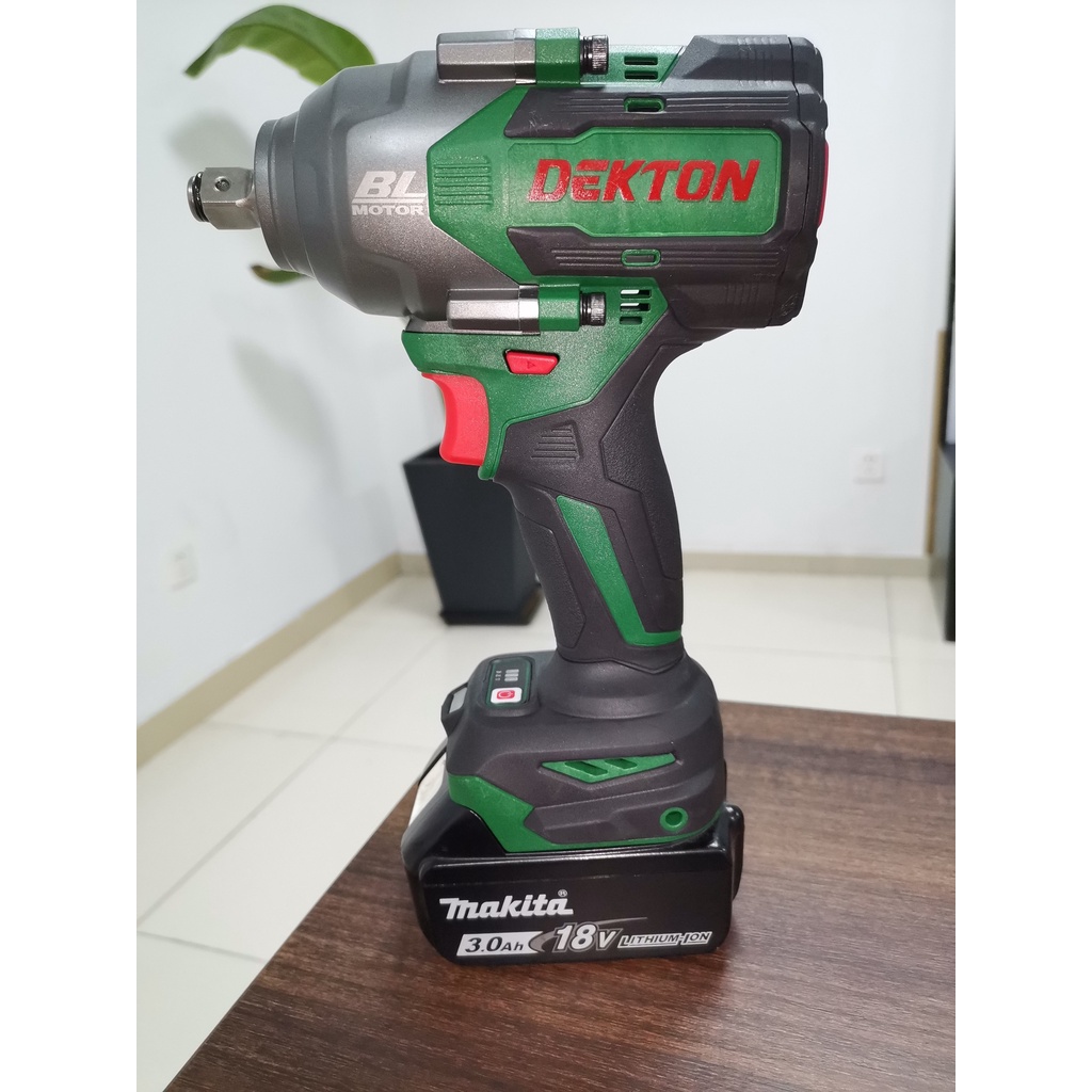 MÁY SIẾT BULONG SỬ DỤNG PIN DEKTON DK-IW750N SỬ DỤNG CHÂN PIN MKT