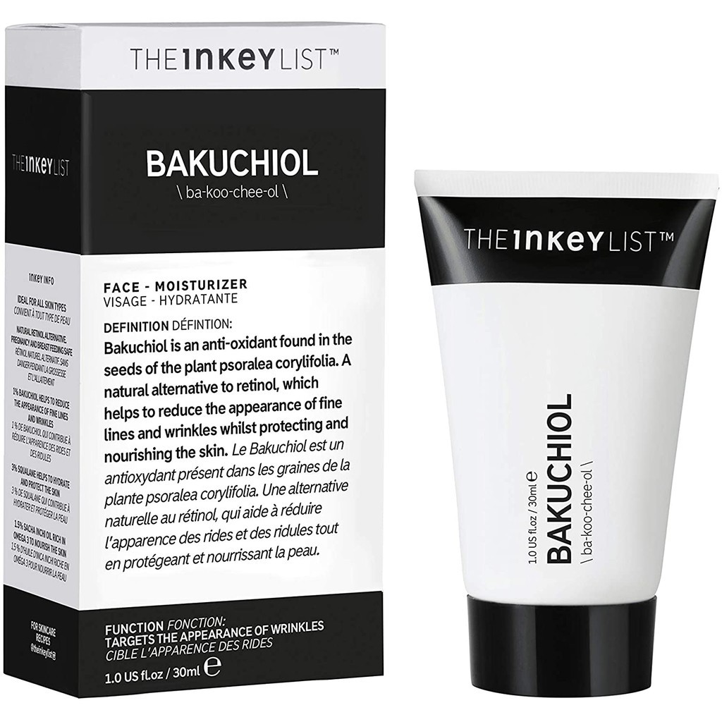 The Inkey List Bakuchiol - Kem Siêu Dưỡng Ẩm Bakuchiol The Inkey List 30ml