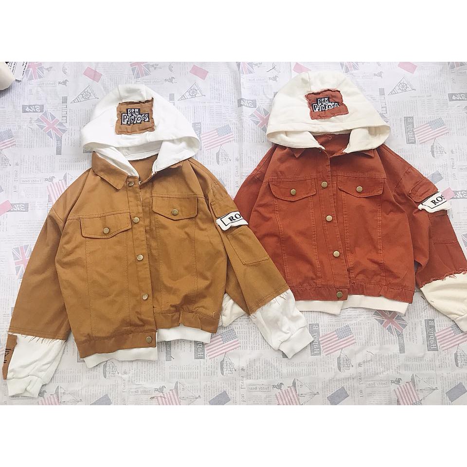 ÁO KHOÁC KAKI NỮ OVERSIZE FORM RỘNG HUYỀN THOẠI