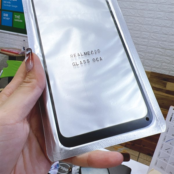 Kính ép OCA Realme C20 / C21 2021 / C11 2021 / C15 2021, bảo hành đổi trả.