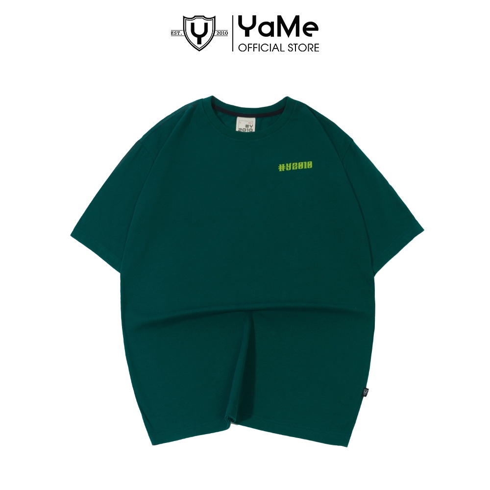 Áo Thun Nam Tay Ngắn Form Rộng Đơn Giản Thần Cổ Đại Horus Thương Hiệu Y2010 Ver8 21258 |YaMe|