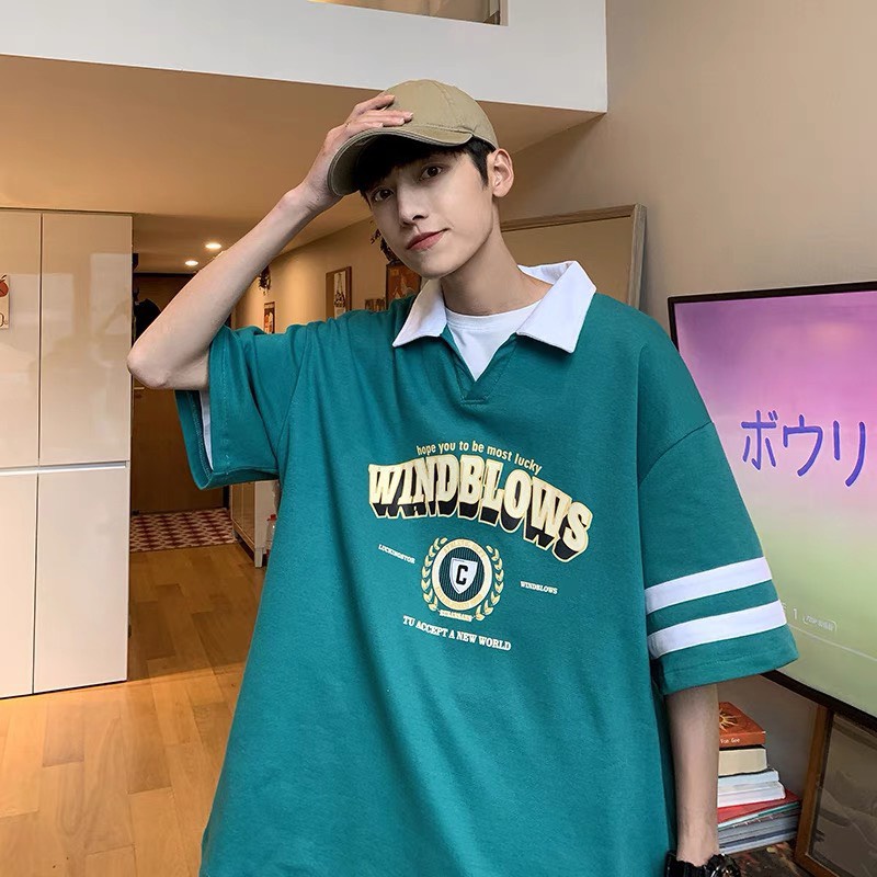 Áo Thun Nam Nữ Polo Chữ WInd Cổ Bẻ Dày Mịn Thoáng Mát Thiết Kế Thời Trang Kiểu Dáng Năng Động Trẻ Trung
