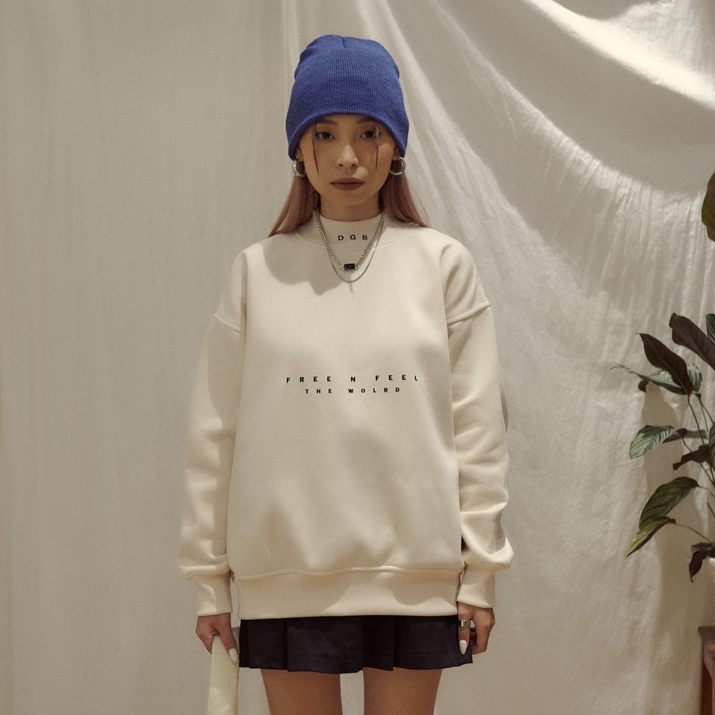 Sweater DGB® basic Nam Nữ form rộng, unisex, local brand DRAGONBYBOI