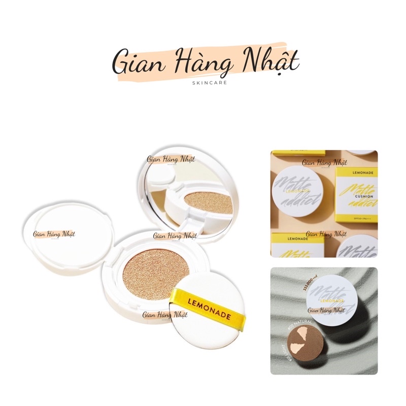 Phấn Nước Đơn Lemonade Matte Addict Single Cushion