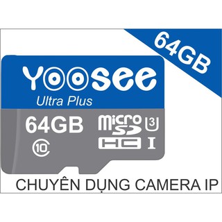 Thẻ nhớ yoosee Ultra Plus 64Gb micro Sd class 10 tốc độ cao – Tương thích mọi thiết bị