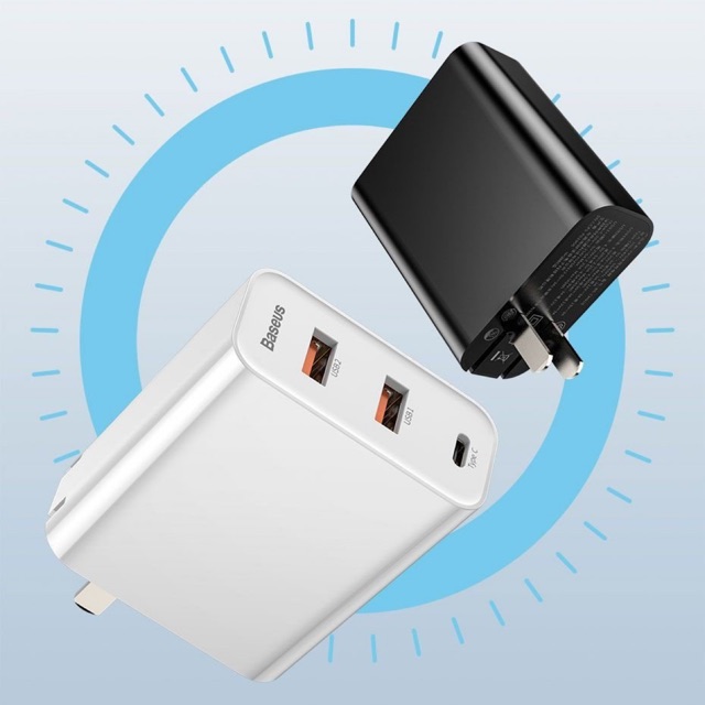 Bộ sạc nhanh đa năng, công suất cao Baseus PPS Quick Charger 60W