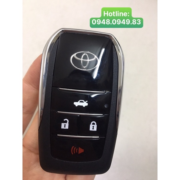 Vỏ gập chìa khoá Toyota:Camry, alltis, fortuner,inova,vios 2013 trở về