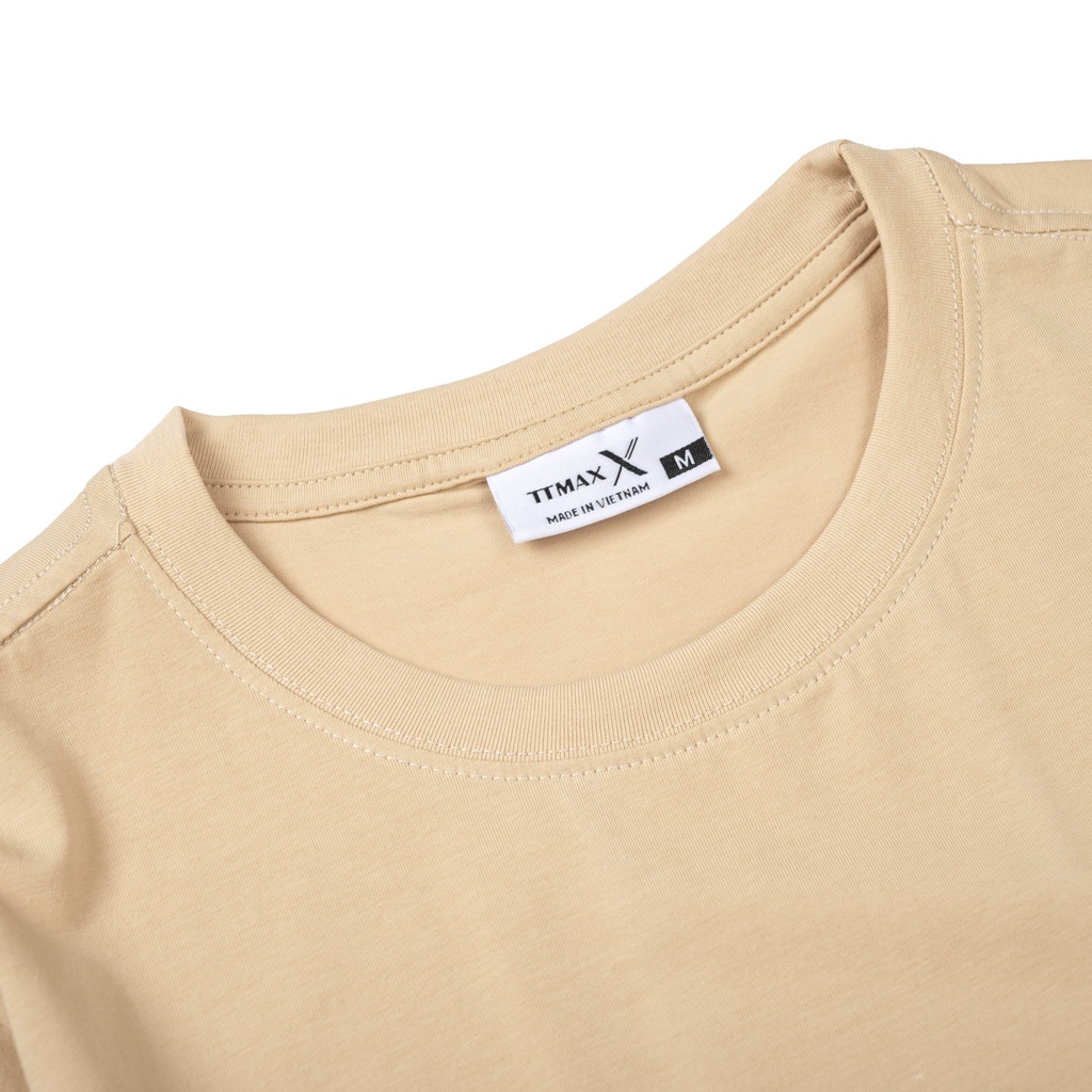 ÁO Thun Nam Cổ Tròn Trơn Vải Cotton Dày Dặn, A000 Co Giãn Thoải Mãi. Thấm Hút Mồ Hôi Cực Tốt