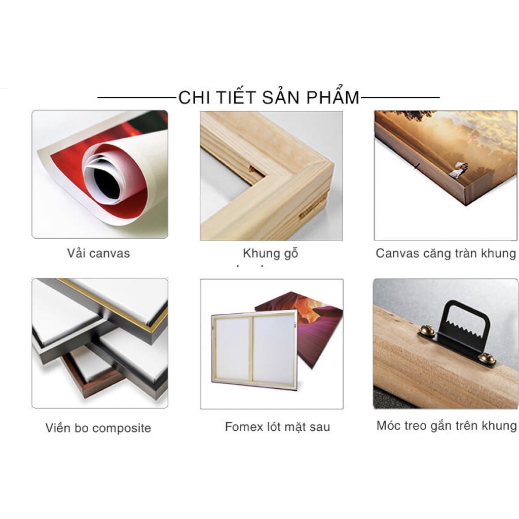 Tranh 2 bức ngựa phong thuỷ cao cấp trang trí phòng khách phòng ngủ khách sạn kèm khung - Melyhome Decor