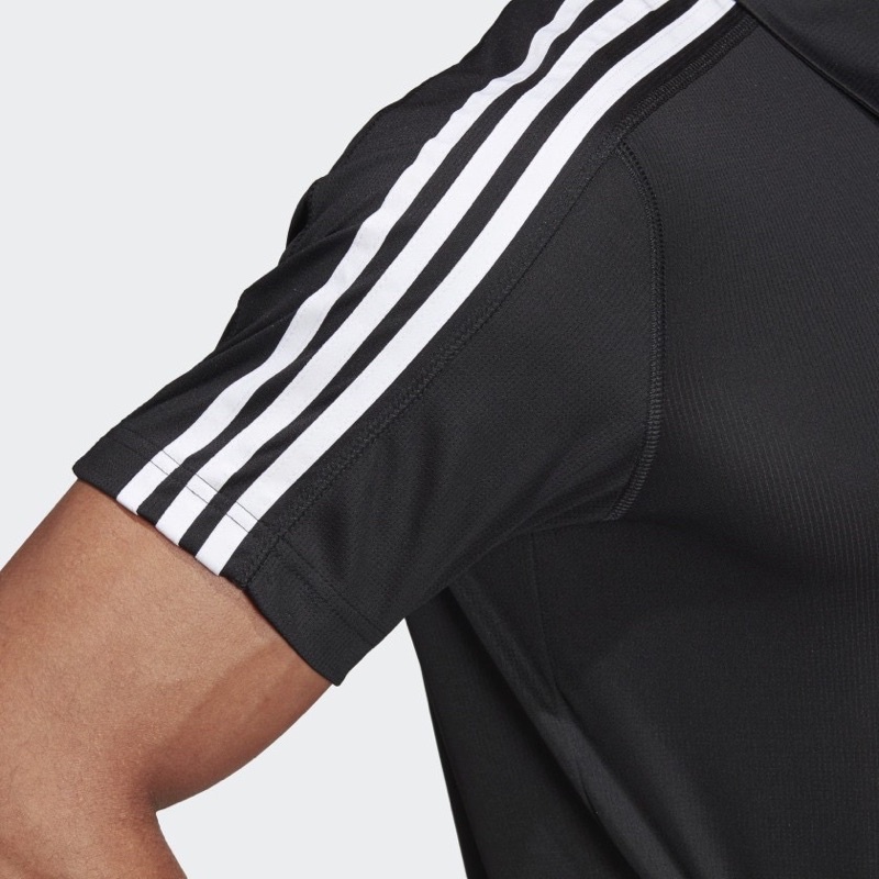 Áo Thun Cổ Bẻ Thể Thao Nam Adidas D2M 3 Strips Polo